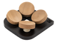 HUUM TASA Wooden Sauna Headrest, Black