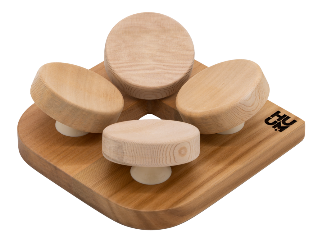 HUUM TASA Wooden Sauna Headrest, Natural red cedar