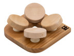 HUUM TASA Wooden Sauna Headrest, Natural red cedar
