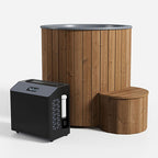 SaunaLife S1N Cold/Hot Immersion Tub Natural - 1 Person