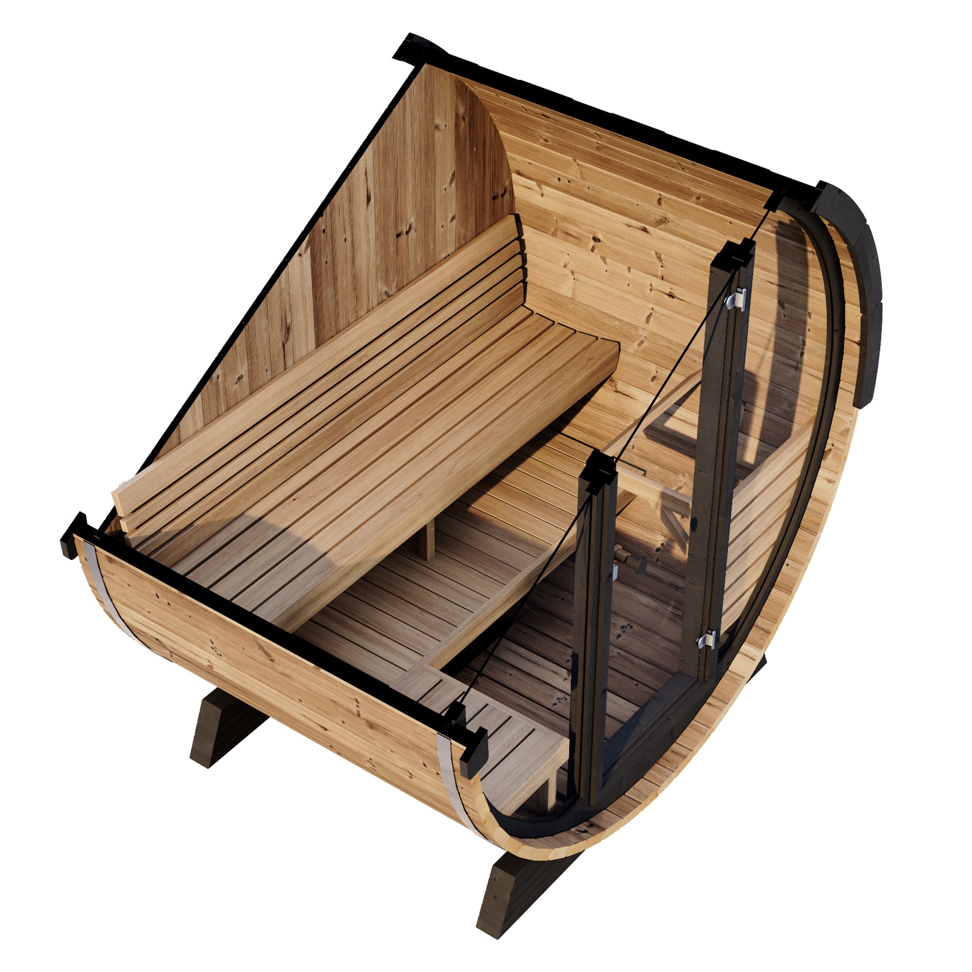 SaunaLife Ergo Elegance EE6G - 4 Person Sauna